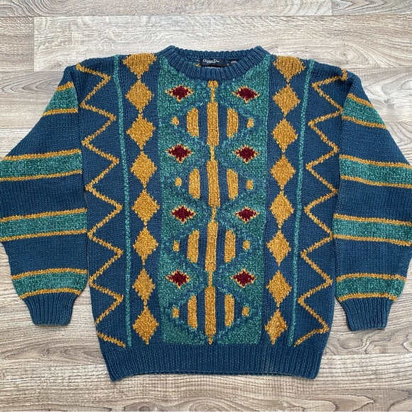 Vintage Dior Hand Knit Heavyweight Sweater - Picture 12 of 14